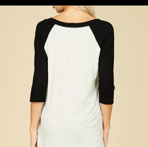 Papermoon "Be Wild and Free" Raglan tee - Picture 3 of 4